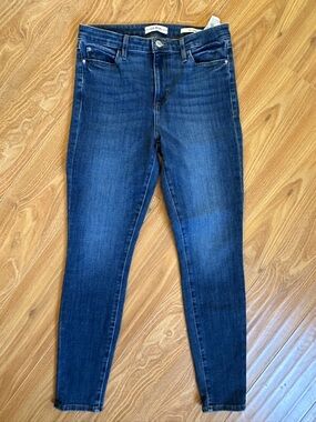 Guess 1981 Classic High-Rise Dark Blue Women's Jeans